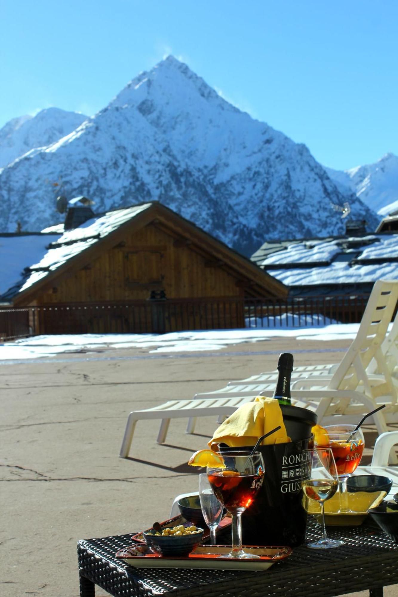 La Belle Etoile Hotell Les Deux Alpes Eksteriør bilde